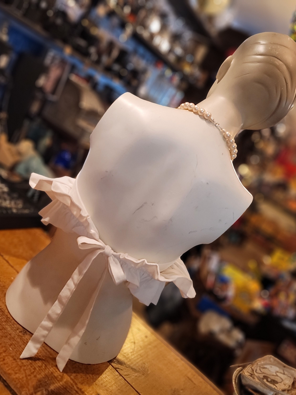 Strapless Ruffle Peplum Crop Top - Picture 6 of 10
